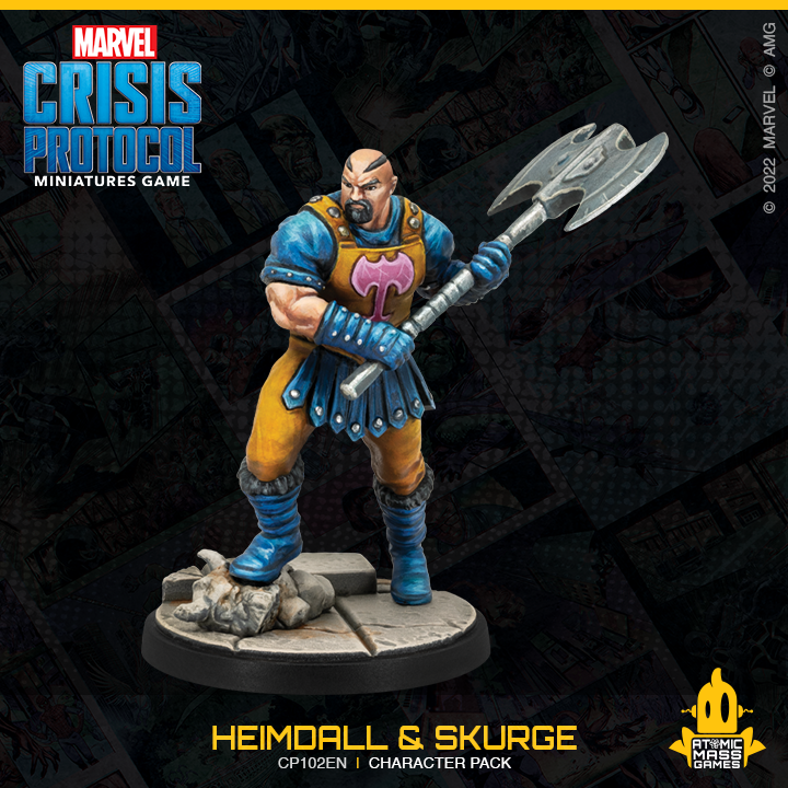 Marvel Crisis Protocol : Heimdall and Surge Character Pack